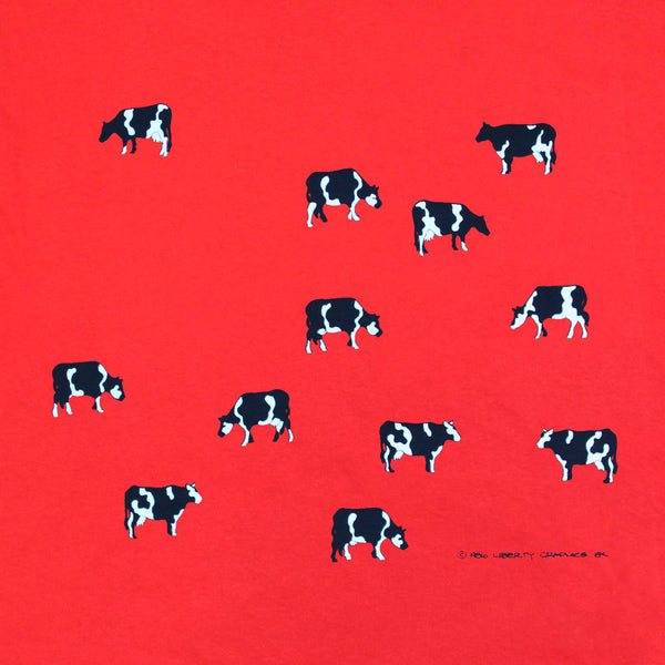 Cow Conference Adult Red T-shirt