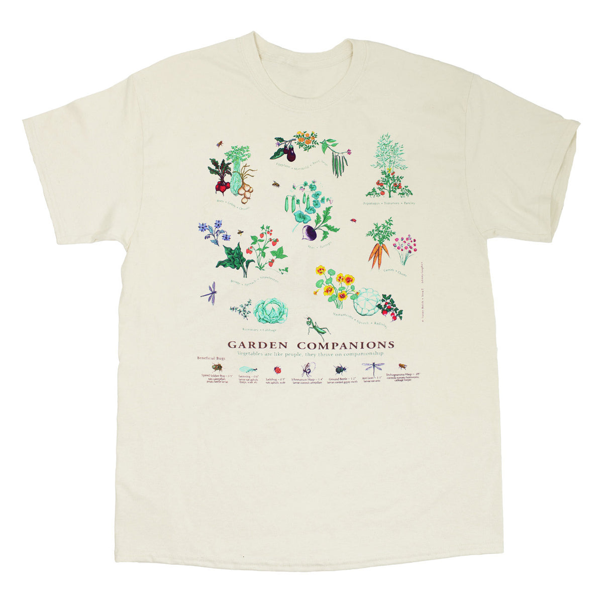 GARDEN VARIETY - Tシャツ garden_companions_adult_1200x1