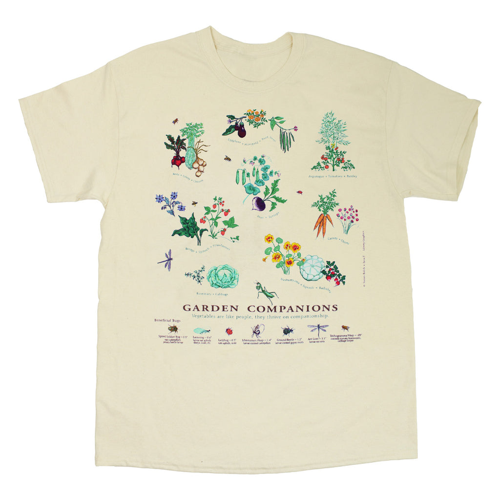 Garden Companions Adult Natural T-shirt