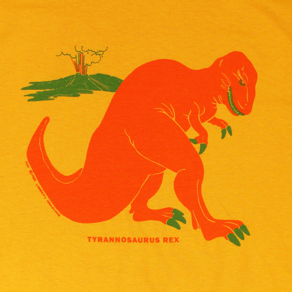 Tyrannosaurus Rex Adult Gold T-shirt