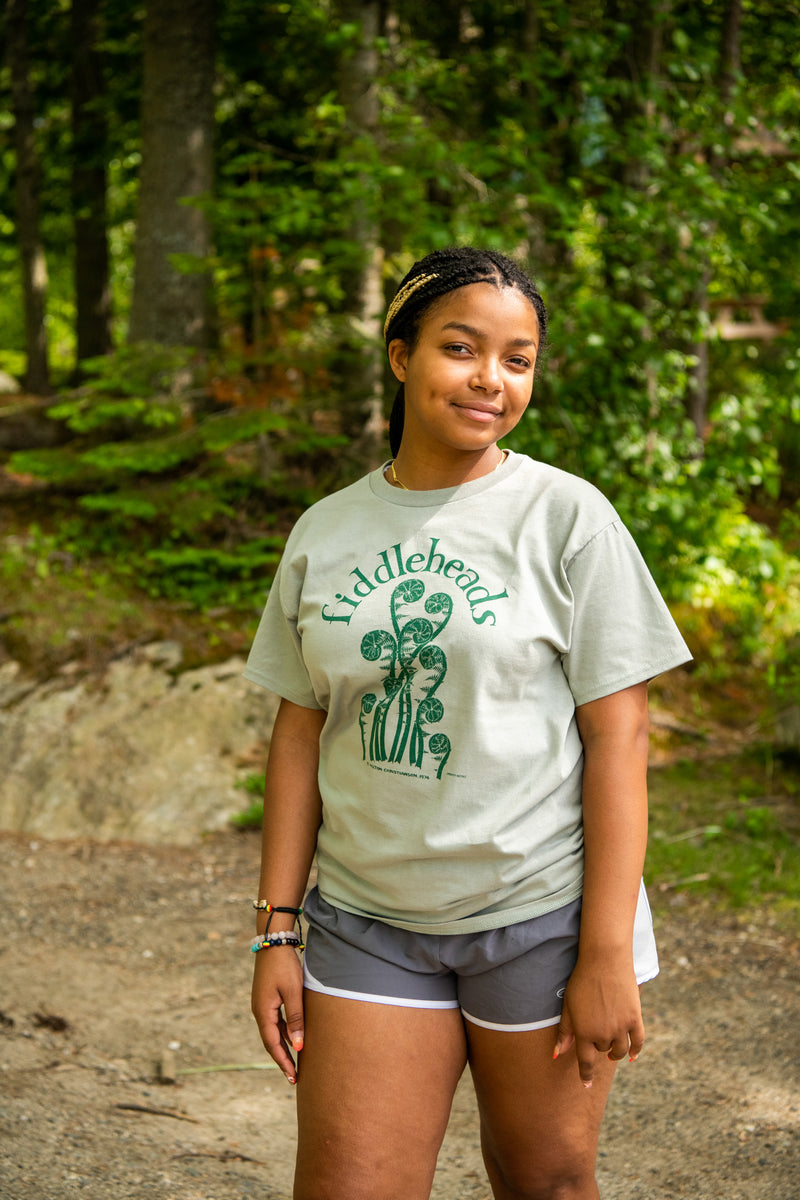 Fiddleheads Adult Sage T-shirt – Liberty Graphics