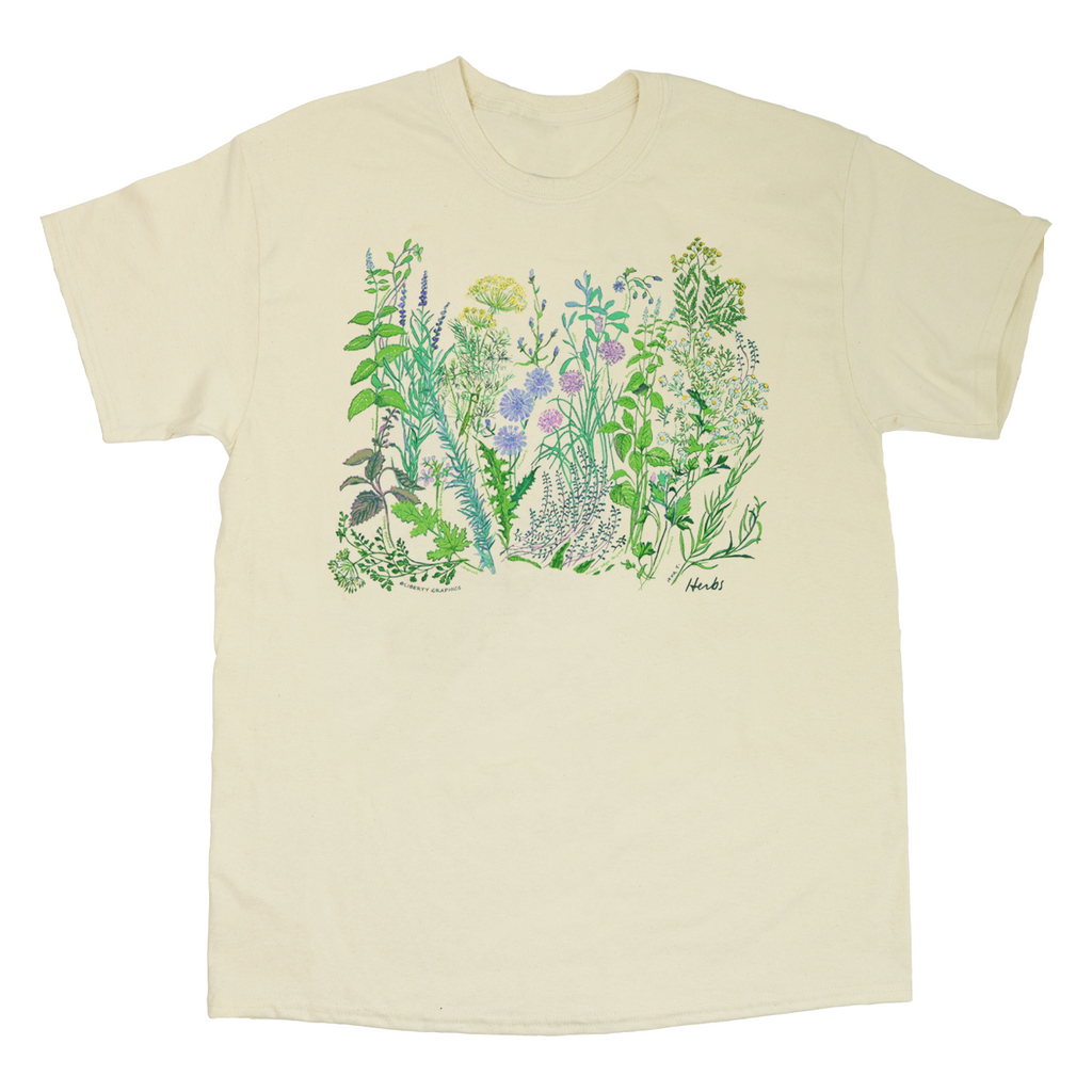 Herbs Adult Natural T-shirt