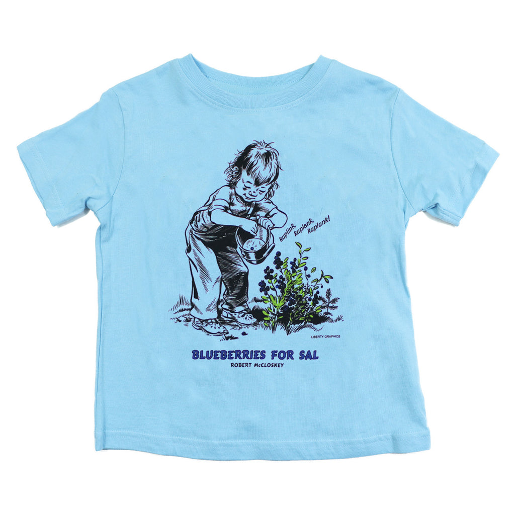 Robert McCloskey's Blueberries for Sal – Kuplink! Toddler Light Blue T-shirt