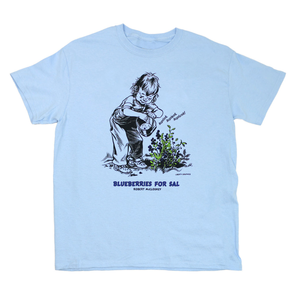 Robert McCloskey's Blueberries for Sal – Kuplink! Youth Light Blue T-shirt