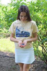 Blueberries for Sal – Cover Adult Maize T-shirt – Liberty