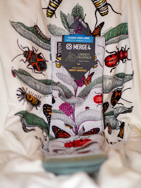 Milkweed Village Socks by Merge4
