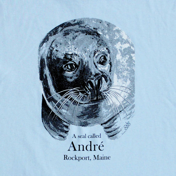 Andre the Seal Youth Light Blue T-shirt