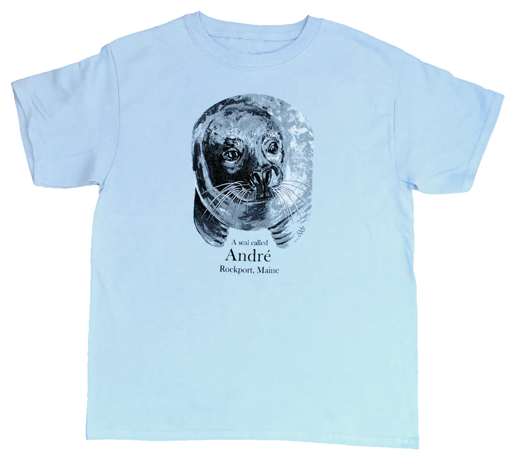 Andre the Seal Youth Light Blue T-shirt