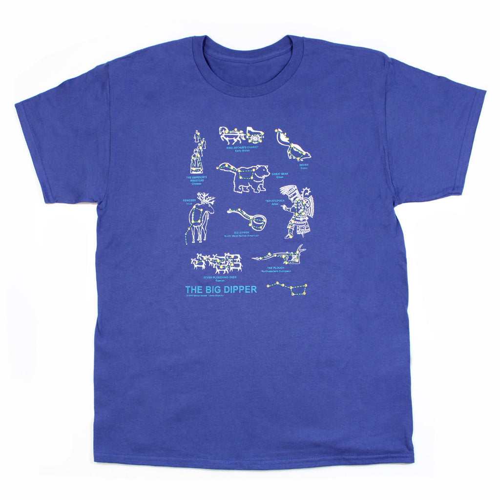 The Big Dipper Adult Metro Blue T-shirt