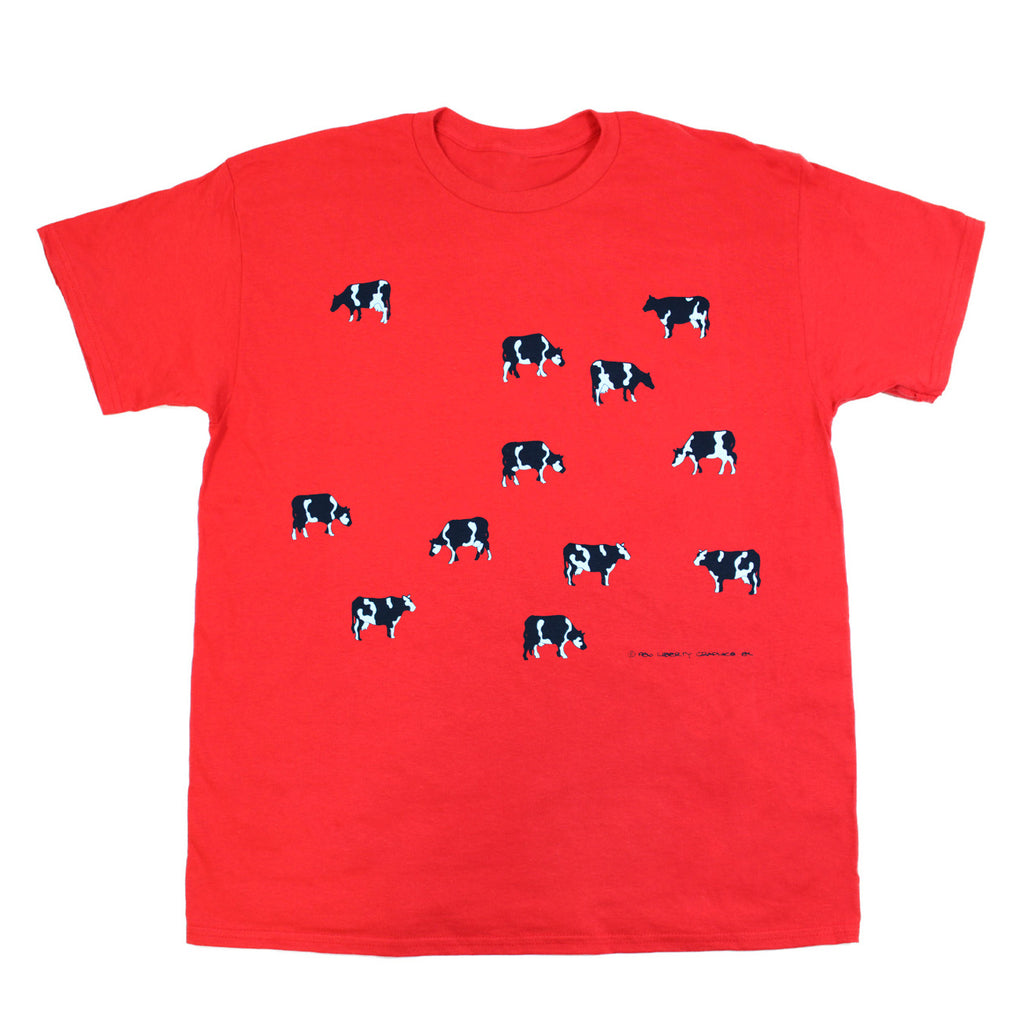 Cow Conference Youth Red T-shirt