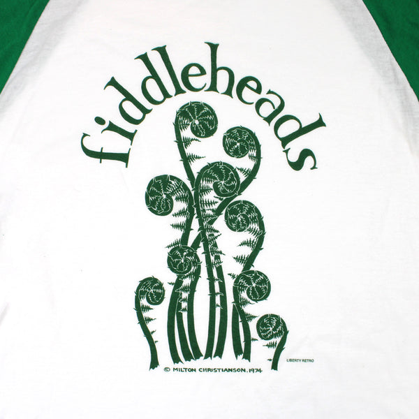 Fiddleheads Adult 3/4 Sleeve Raglan T-shirt