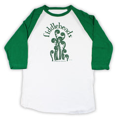 Fiddleheads Adult 3/4 Sleeve Raglan T-shirt – Liberty Graphics
