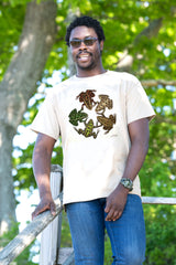 Frog Friends Adult Stone T-shirt – Liberty Graphics