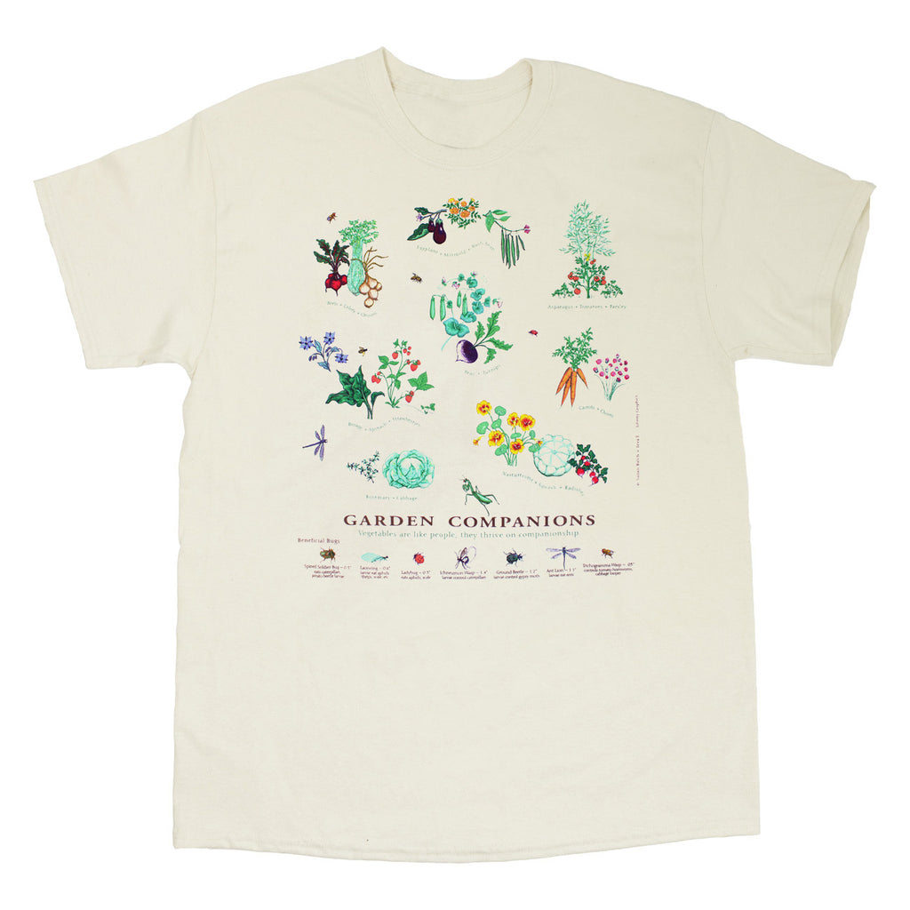 Garden Companions Adult Natural T-shirt