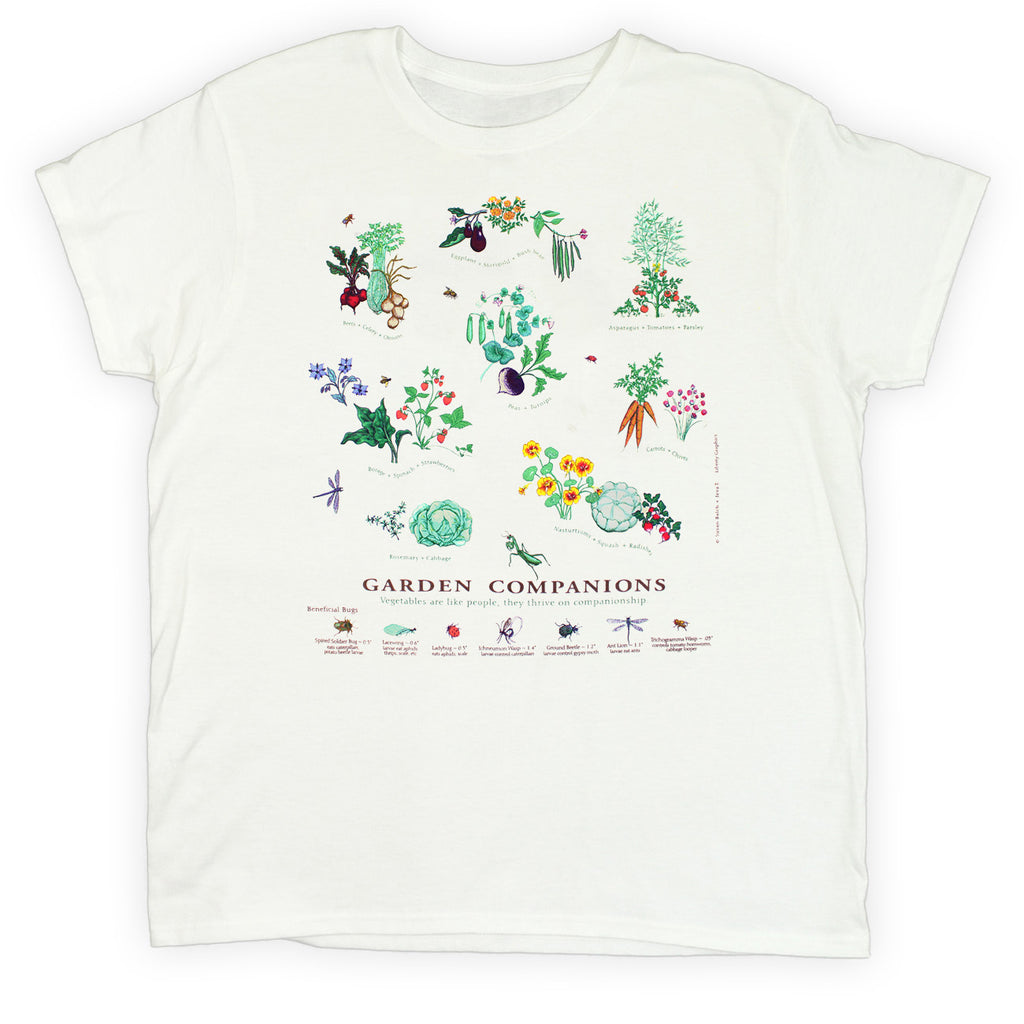 Garden Companions Ladies White T-shirt