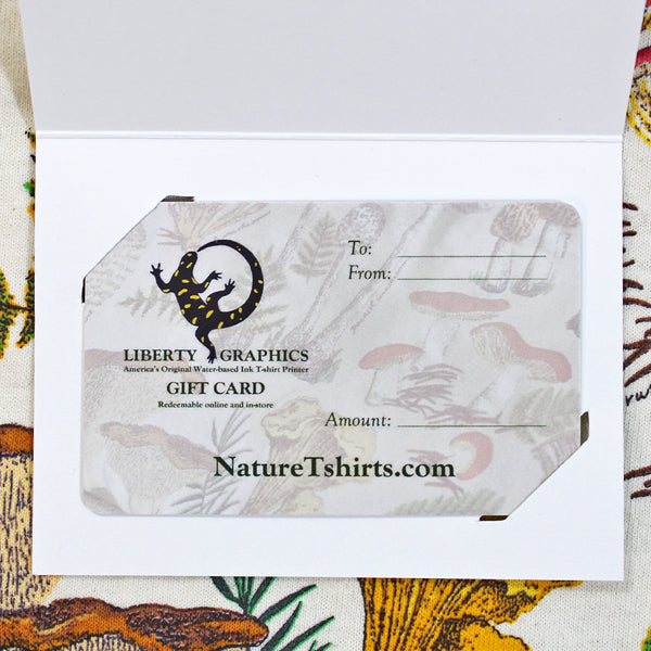 Liberty Graphics Gift Card - PHYSICAL CARD