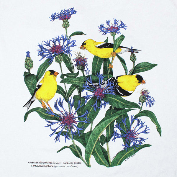 Goldfinches Adult White T-shirt