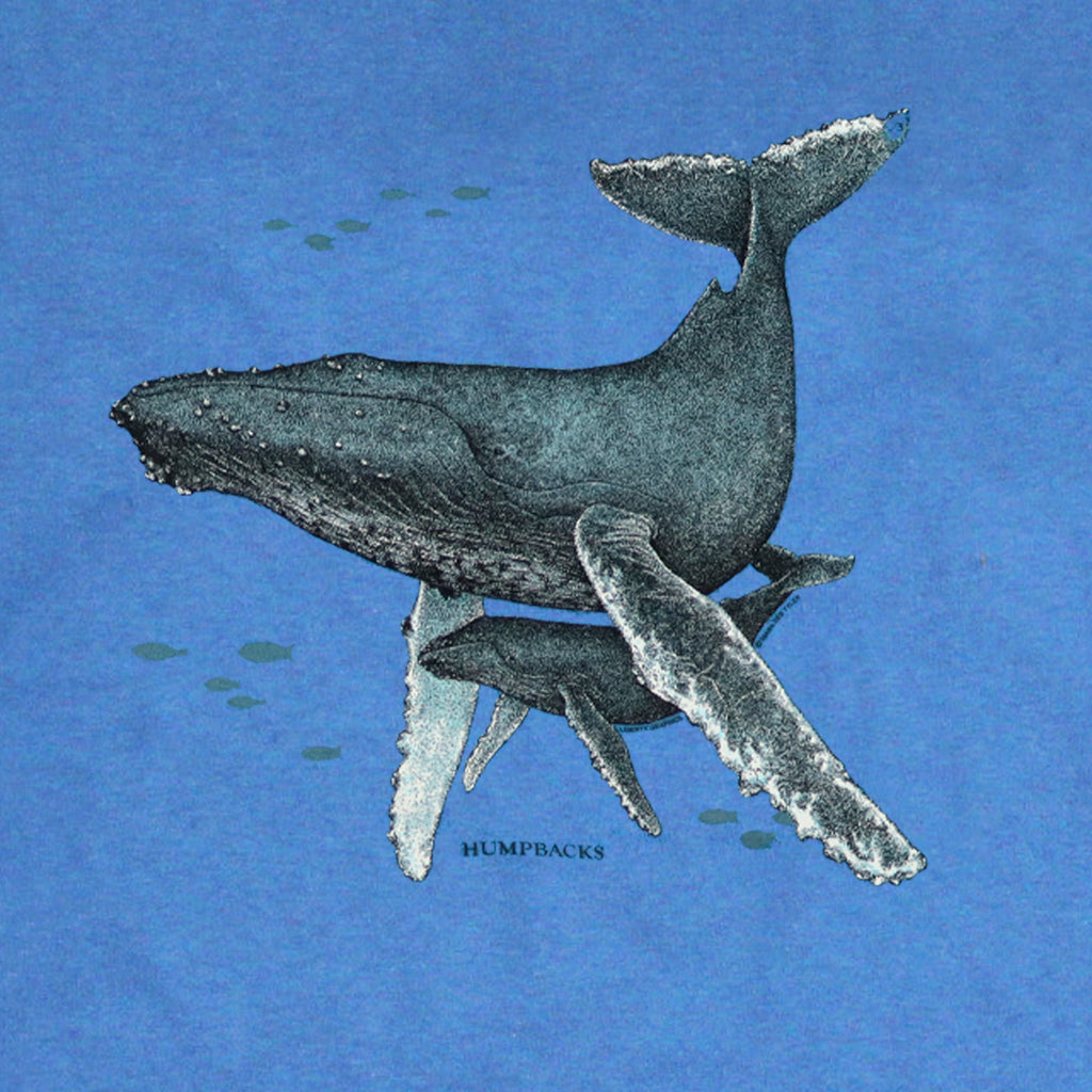 Humpback Whales Youth Denim T-shirt – Liberty Graphics