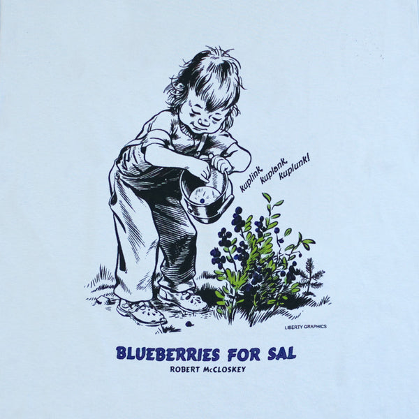 Robert McCloskey's Blueberries for Sal – Kuplink! Adult Light Blue T-shirt