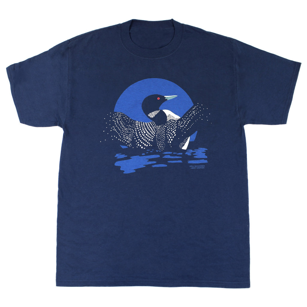 Loon n' Moon Adult Navy T-shirt