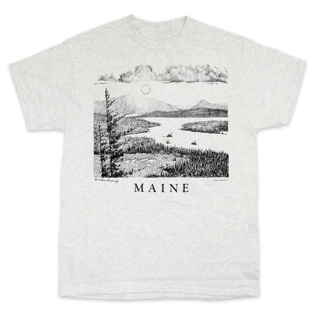 Maine View Adult Ash T-shirt