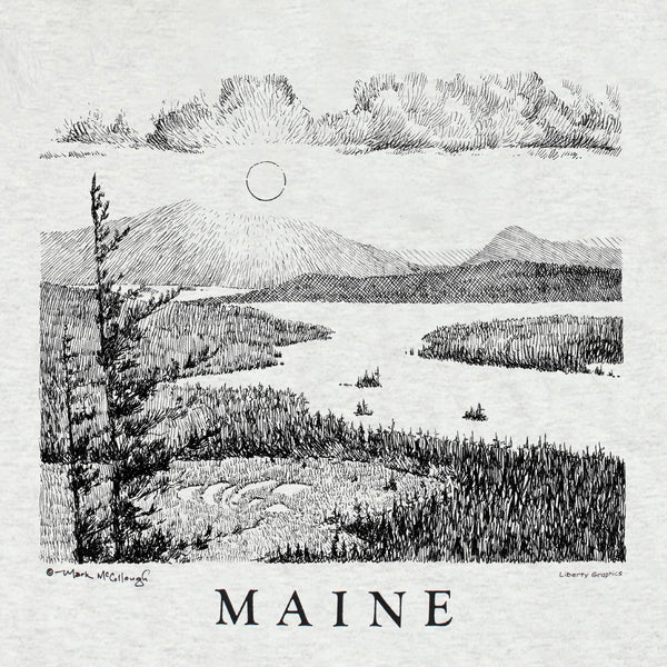 Maine View Adult Ash T-shirt