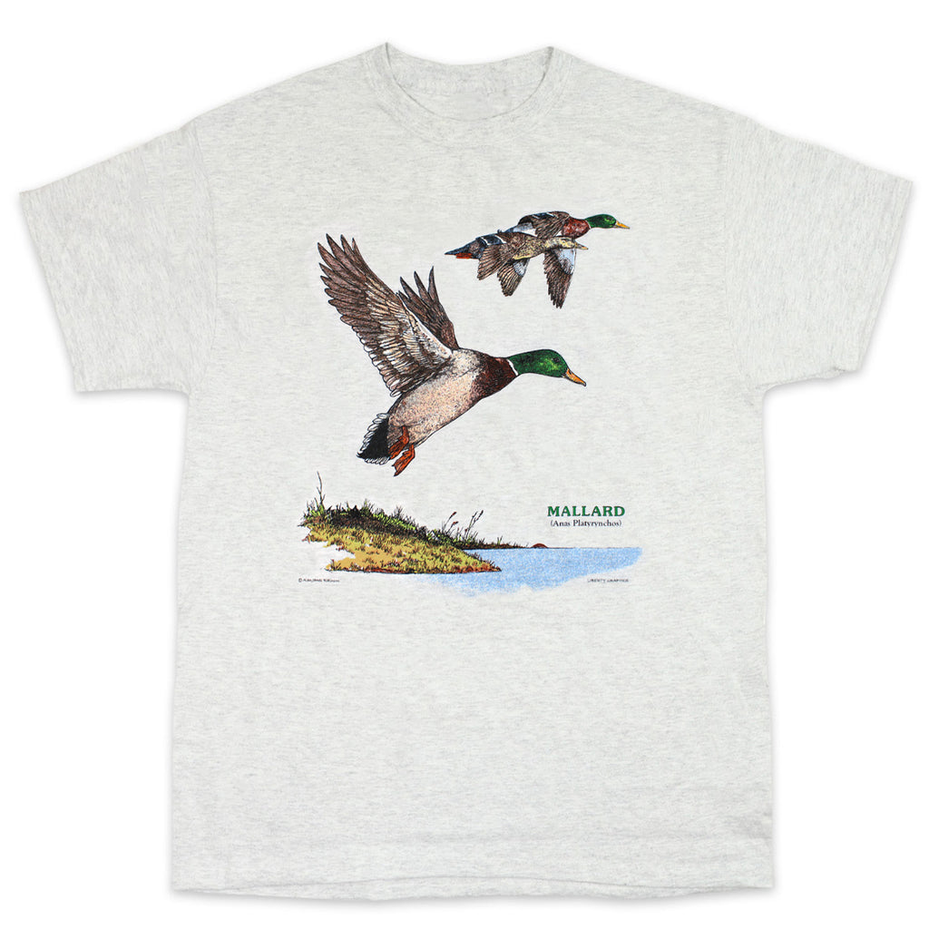 Mallards Adult Ash T-shirt