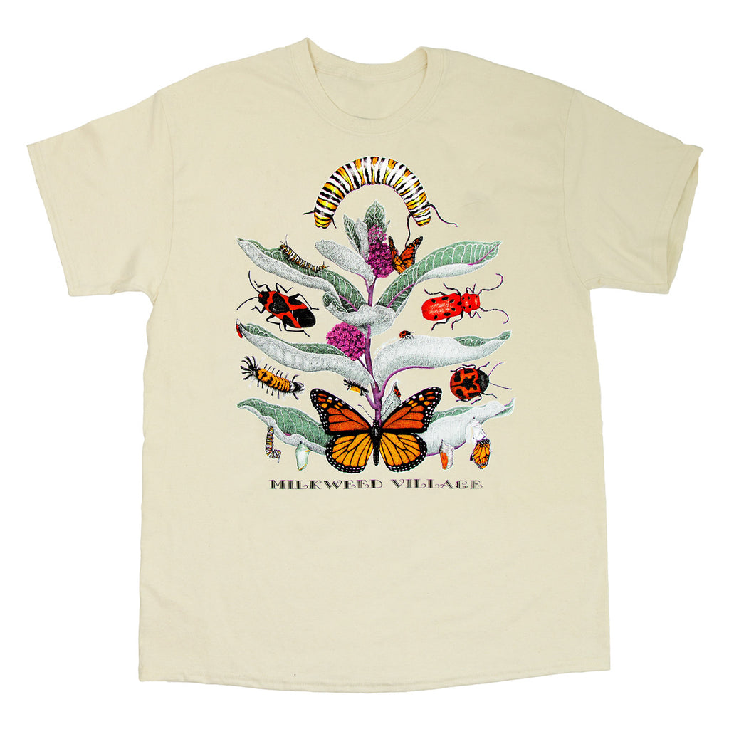 Milkweed Village Adult Natural Organic T-Shirt