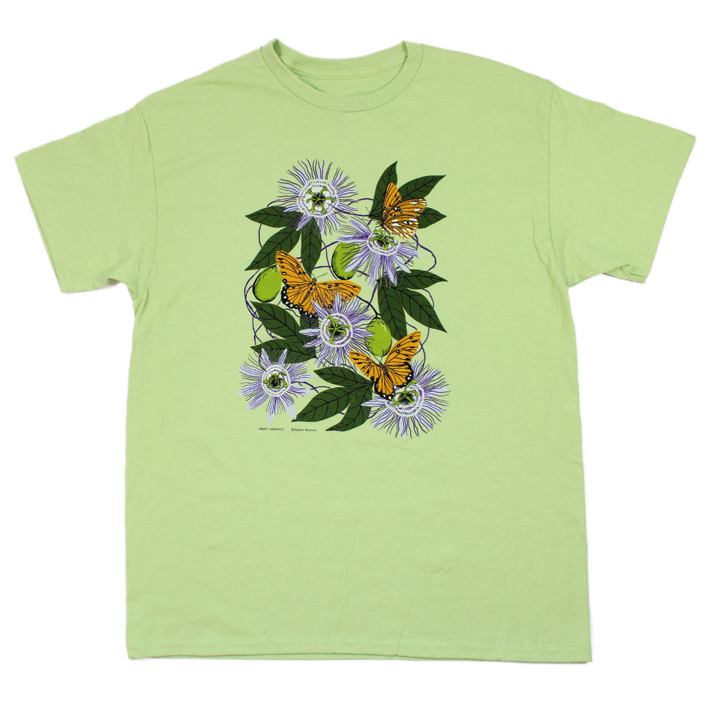 Passionflower Adult Pistachio T-shirt