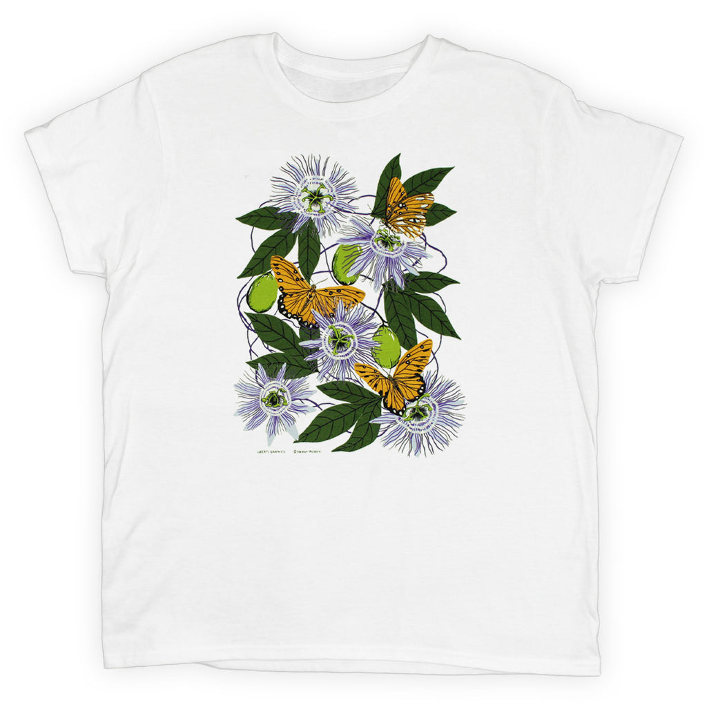 Passionflower Ladies White T-shirt
