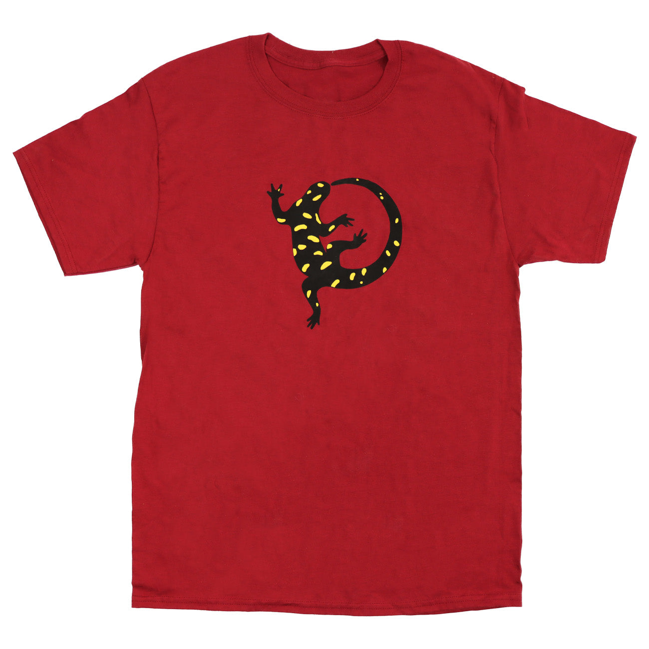 Salsation サルセーション T-shirt Dark Red！ Salamander Adult Deep Red T-shirt – Liberty Graphics