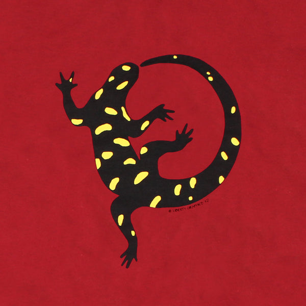 Salamander Adult Deep Red T-shirt
