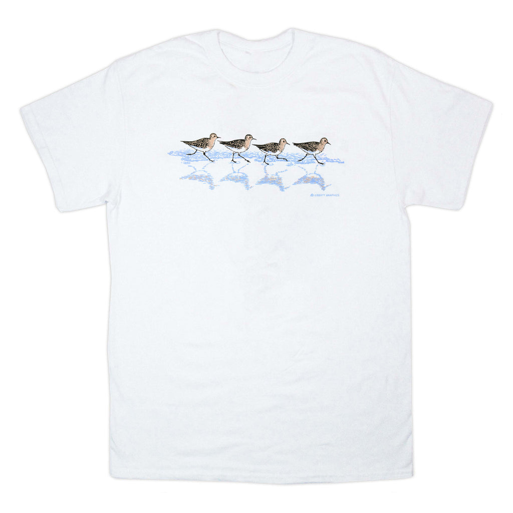 Sandpipers Adult White T-shirt