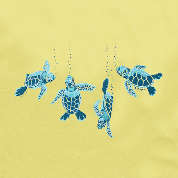 Sea Turtle Babies Toddler Butter T-shirt