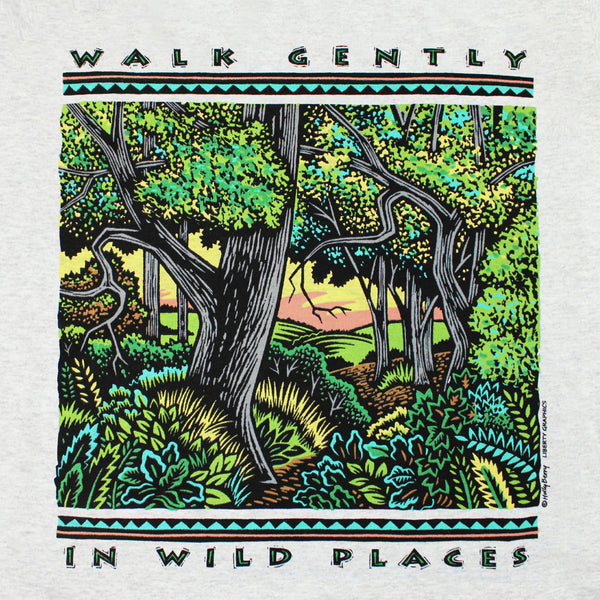 Walk Gently Adult Ash T-shirt