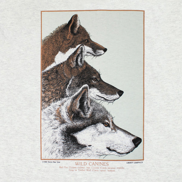 Wild Canines Adult Ash T-shirt