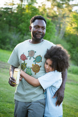 【NATIONAL GEOGRAPHIC】UNI DRYSIL TURTLE GRAPHIC T-SHIRT Unisex Drysil Turtle Graphic Short Sleeve Tee - DUST