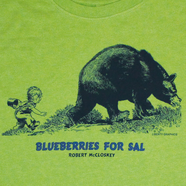 Robert McCloskey's Blueberries for Sal – Bear Toddler Key Lime T-shirt