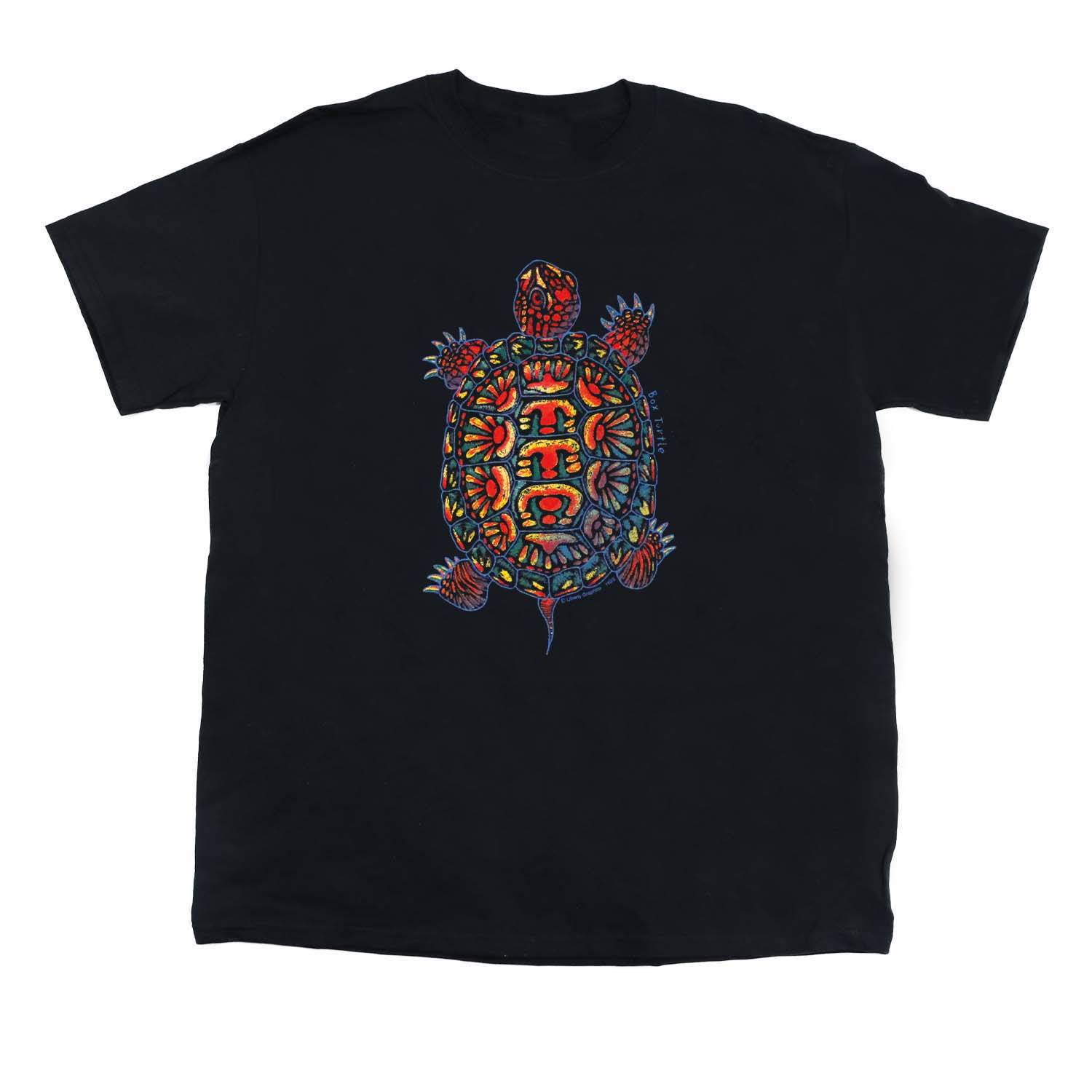 Youth-Woodland Box Turtle T-Shirt — Blue Ridge Wildlife Center