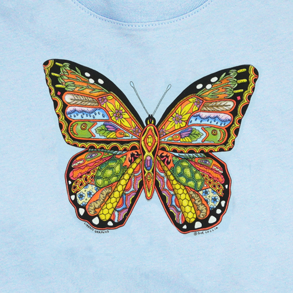Earth Art Monarch Toddler Light Blue T-shirt