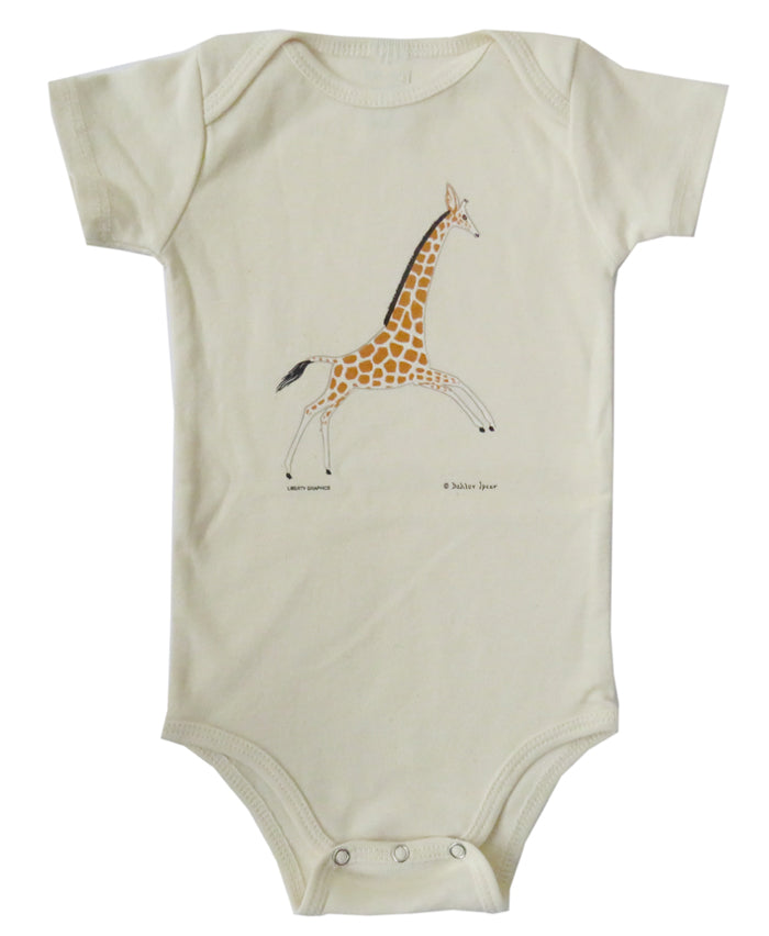 Dahlov Ipcar's Little Giraffe Organic Infant Natural One-piece ...