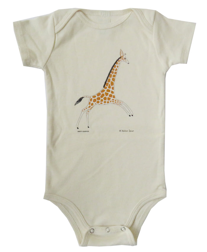 Little Giraffe Organic Infant Natural One-piece – Liberty Graphics