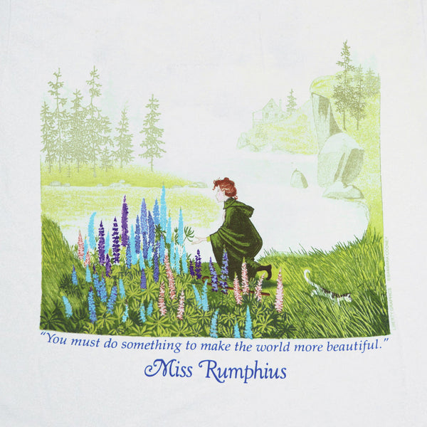 Miss Rumphius Youth White T-shirt