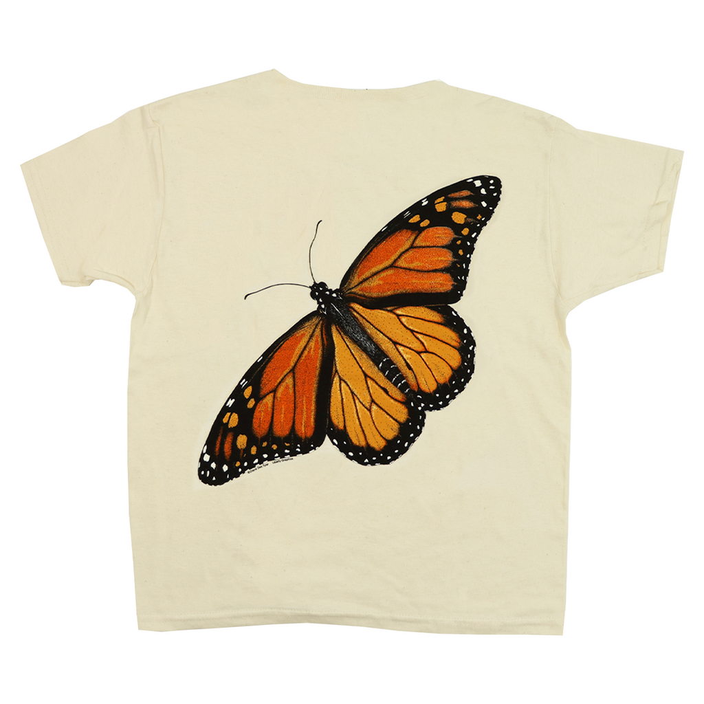 Monarch Metamorphosis Youth Natural 2-Sided T-shirt – Liberty Graphics