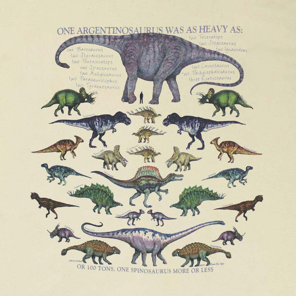 One Dinosaur Is... Youth Natural T-shirt