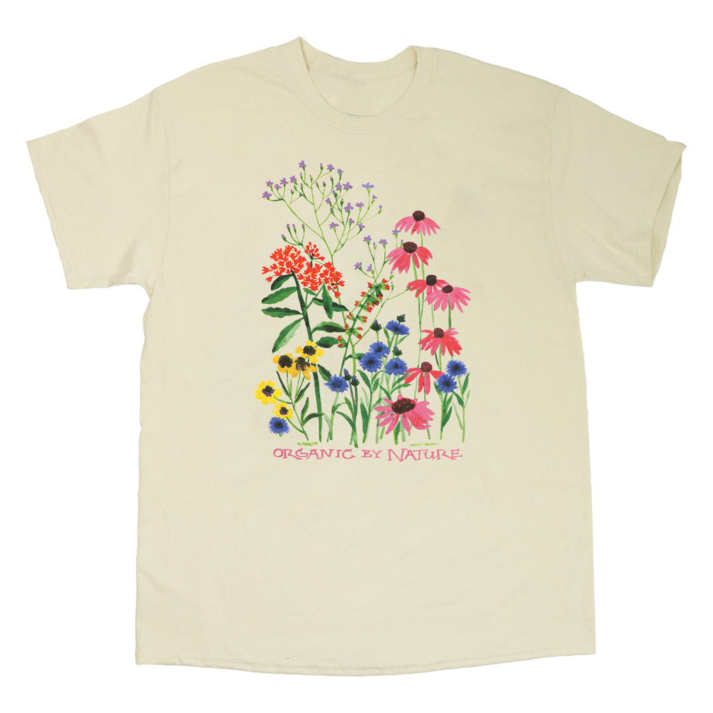 Organic By Nature Adult Natural Organic T-Shirt