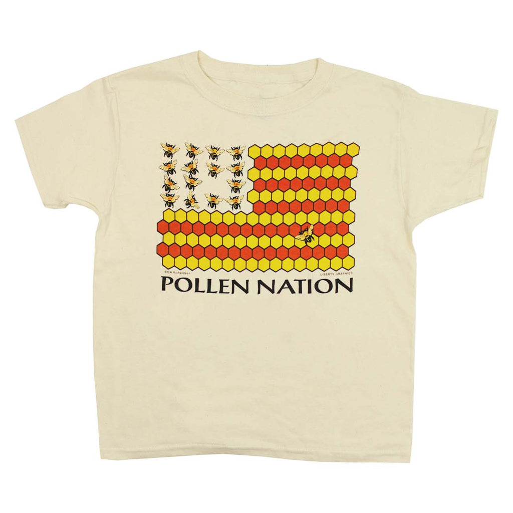 Pollen Nation Youth Natural T-shirt