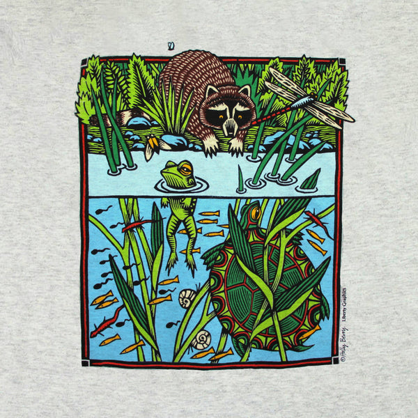 Pond Scene Toddler Heather T-shirt
