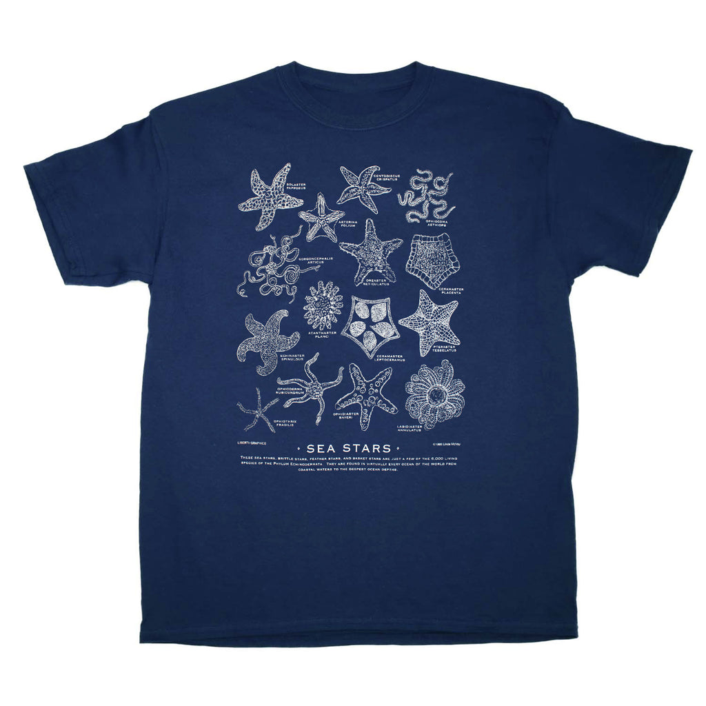 Sea Stars Youth Navy T-shirt