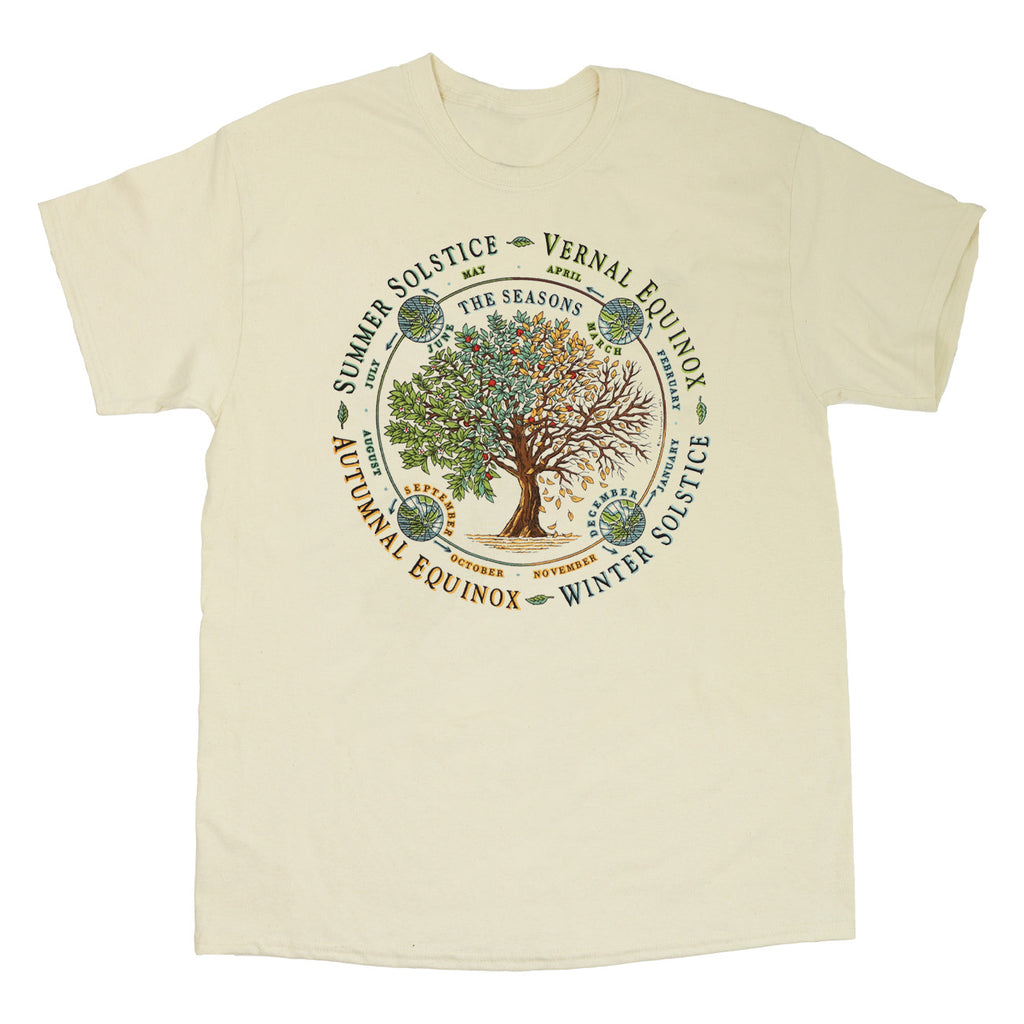 The Seasons Adult Natural Organic T-shirt